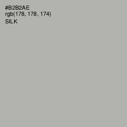 #B2B2AE - Silk Color Image