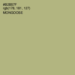 #B2B57F - Mongoose Color Image