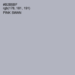 #B2B5BF - Pink Swan Color Image