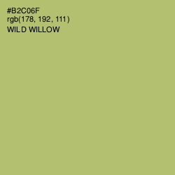 #B2C06F - Wild Willow Color Image