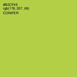 #B2CF45 - Conifer Color Image