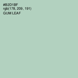 #B2D1BF - Gum Leaf Color Image