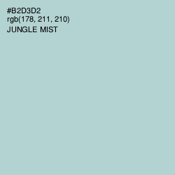 #B2D3D2 - Jungle Mist Color Image