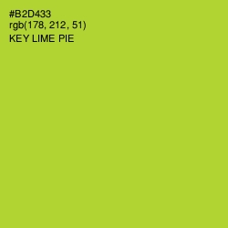 #B2D433 - Key Lime Pie Color Image