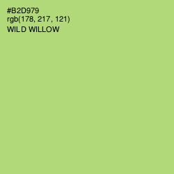 #B2D979 - Wild Willow Color Image