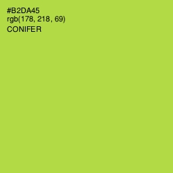 #B2DA45 - Conifer Color Image