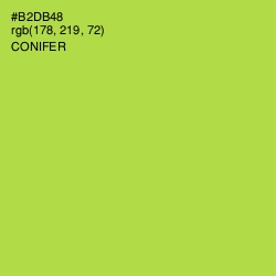 #B2DB48 - Conifer Color Image