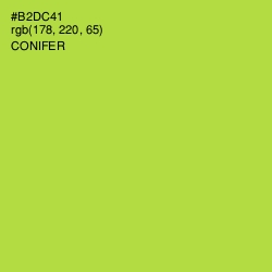 #B2DC41 - Conifer Color Image