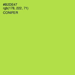 #B2DE47 - Conifer Color Image