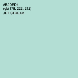 #B2DED4 - Jet Stream Color Image