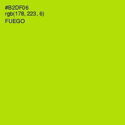 #B2DF06 - Fuego Color Image