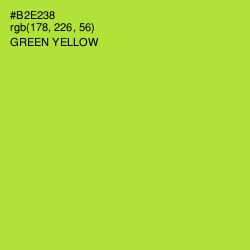 #B2E238 - Green Yellow Color Image