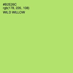 #B2E26C - Wild Willow Color Image