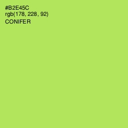 #B2E45C - Conifer Color Image