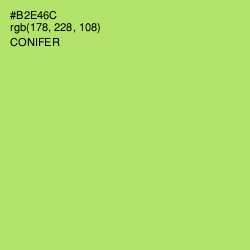 #B2E46C - Conifer Color Image