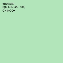 #B2E5B9 - Chinook Color Image