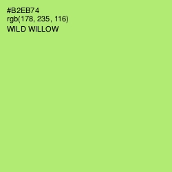 #B2EB74 - Wild Willow Color Image