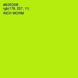 #B2ED0B - Inch Worm Color Image