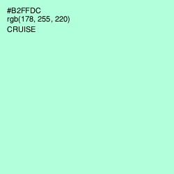 #B2FFDC - Cruise Color Image