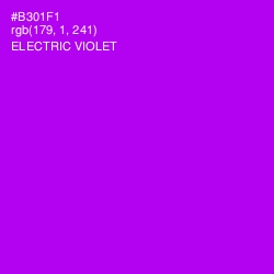 #B301F1 - Electric Violet Color Image