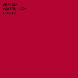 #B30432 - Shiraz Color Image