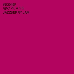 #B3045F - Jazzberry Jam Color Image