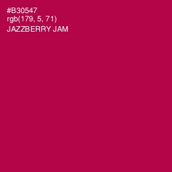 #B30547 - Jazzberry Jam Color Image