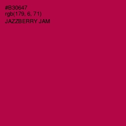 #B30647 - Jazzberry Jam Color Image