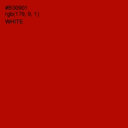 #B30901 - Bright Red Color Image