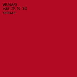 #B30A23 - Shiraz Color Image