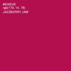#B30E4E - Jazzberry Jam Color Image