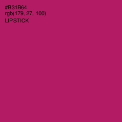 #B31B64 - Lipstick Color Image