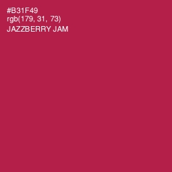 #B31F49 - Jazzberry Jam Color Image