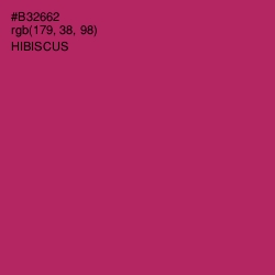 #B32662 - Hibiscus Color Image