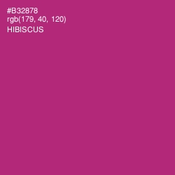 #B32878 - Hibiscus Color Image