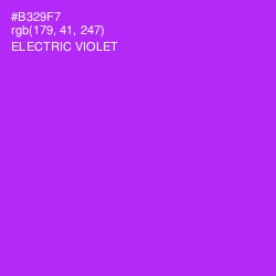 #B329F7 - Electric Violet Color Image