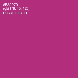 #B32D7D - Royal Heath Color Image