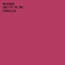 #B33B62 - Hibiscus Color Image