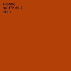 #B34006 - Rust Color Image