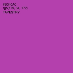 #B340AC - Tapestry Color Image