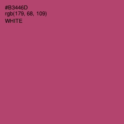 #B3446D - Blush Color Image