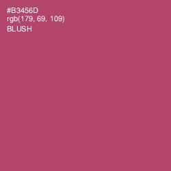 #B3456D - Blush Color Image