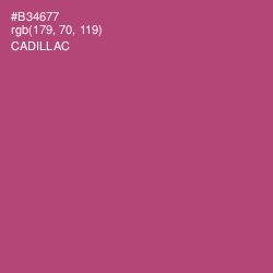 #B34677 - Cadillac Color Image