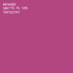 #B34680 - Tapestry Color Image