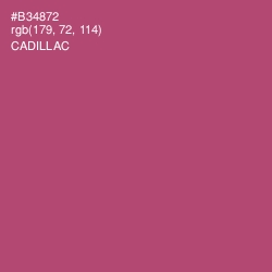 #B34872 - Cadillac Color Image