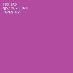 #B34BA0 - Tapestry Color Image