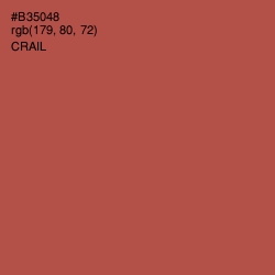 #B35048 - Crail Color Image