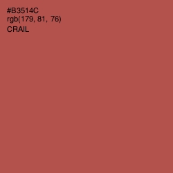 #B3514C - Crail Color Image