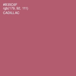 #B35C6F - Cadillac Color Image