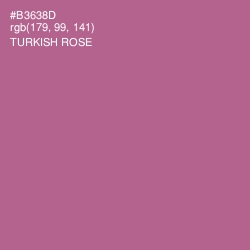 #B3638D - Turkish Rose Color Image